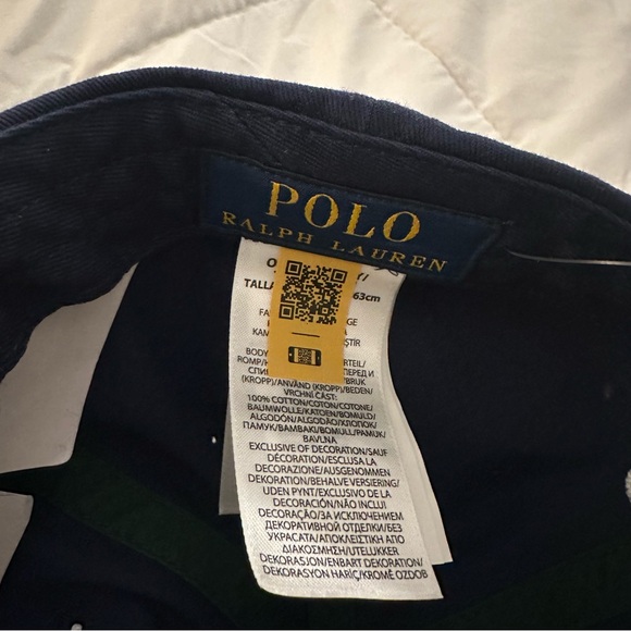 Polo Ralph Lauren Men's New York Patch Twill Ball Cap | Navy Blue - New - Picture 4 of 5